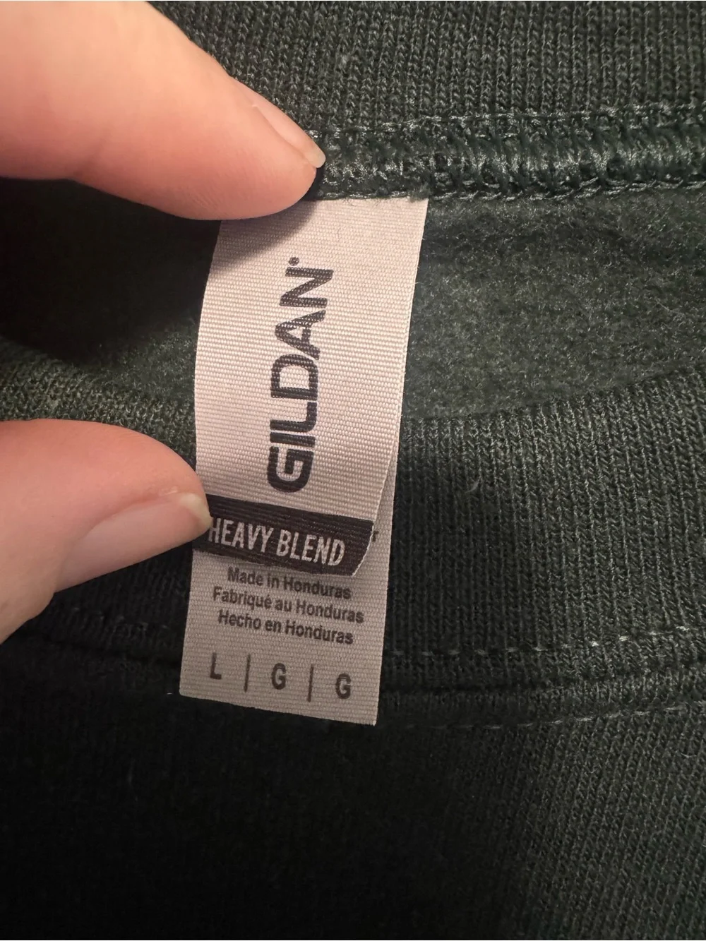 Gildan Grinch Christmas Graphic Sweatshirt Green Size Large